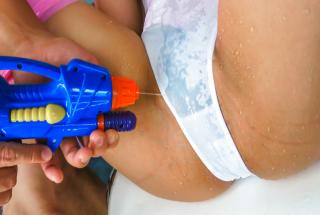 Asian anal dildo for Ren Azumi in wild bondage scene - JavHD