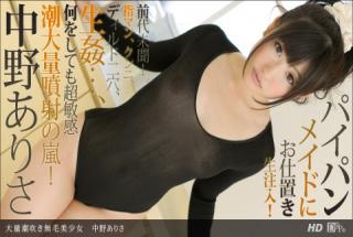 1pondo 051413_591 Arisa Nakano Massive Squirting Hairless Beautiful Girl